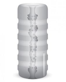 Zolo Girlfriend Squeezable Vibrating Stroker White